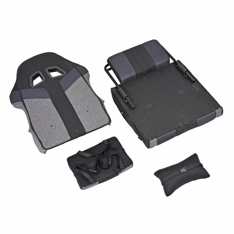 Fotel gamingowy Huzaro Force 4.7 Grey Mesh (OUTLET)