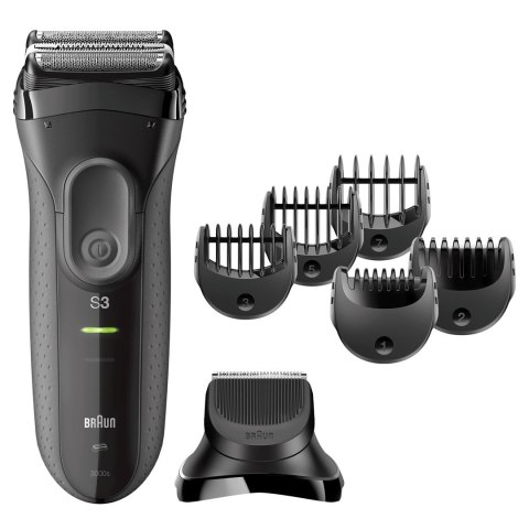 Golarka elektryczna 3000BT BRAUN Black/Grey