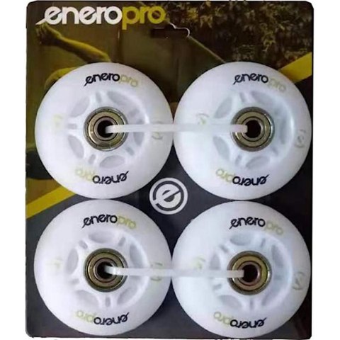 KÓŁKA DO ROLEK ENERO PRO PU 64 MM 4 SZT Z ŁOŻYSKAMI ABEC 7 LED