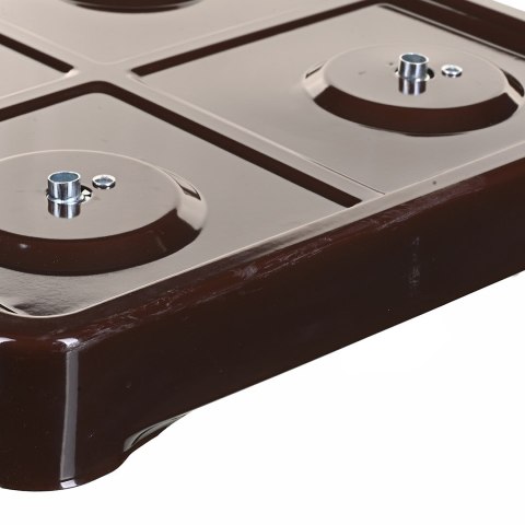 Kuchenka gazowa nastawna 4-palnikowa Ravanson K-04BR (brązowy) (OUTLET)
