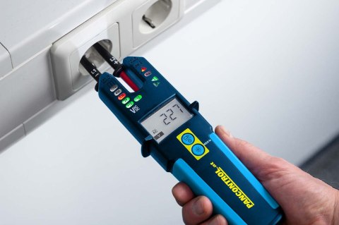 Tester prądu / napięcia LED + LCD 200A AC/DC