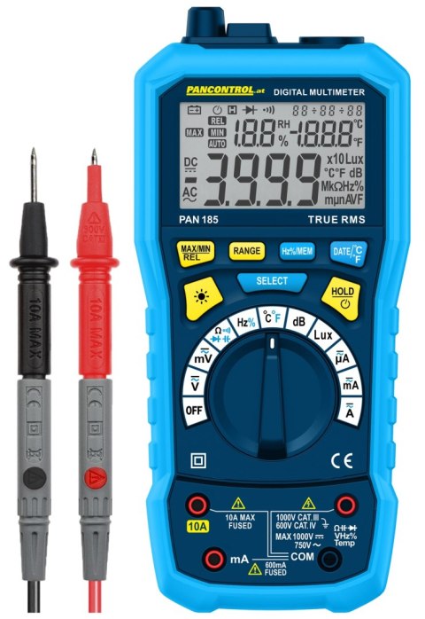 Urządzenie pomiarowe multisensorowe CAT III 1000V True RMS