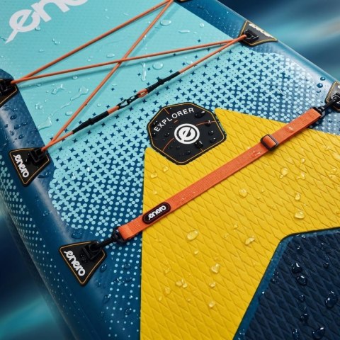 ZESTAW - DESKA SUP DMUCHANA ENERO 384x81x15CM