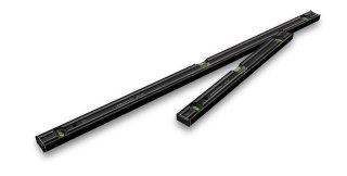 Pakiet dwóch poziomnic STABILA 80AS-2 60 cm + 80AS-2 120 cm limitowanej edycji Dark Shadow