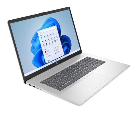 HP 17-cn4009nw Core 5 120U 17.3"FHD 300nits AG 16GB DDR4 SSD512 IrisXe Cam1080p 41Wh Win11 Natural Silver 2Y