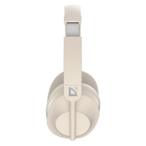 DEFENDER SŁUCHAWKI BLUETOOTH FREEMOTION B485 ANC BEŻOWE 63486