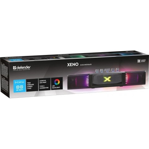 DEFENDER SOUNDBAR XENO 20W LED BLUETOOTH 65129