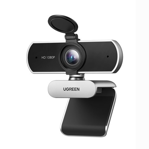 Kamera internetowa do wideokonferencji z mikrofonem USB Full HD 1080P 30FPS - szara