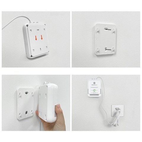 QOLTEC CZUJNIK TLENKU WĘGLA (CZADU) | DETEKTOR CO | ALARM 85DB LED