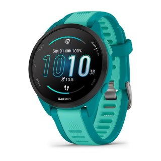 Zegarek Garmin Forerunner 165 Music, 43mm AMOLED Turquoise Aqua