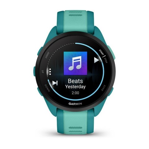 Zegarek Garmin Forerunner 165 Music, 43mm AMOLED Turquoise Aqua