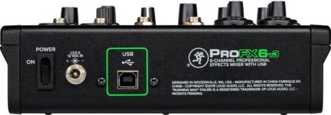 Mackie ProFX6v3 - Mikser analogowy z interfejsem USB