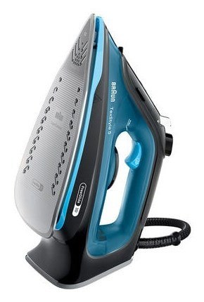 Żelazko parowe SI5256BL BRAUN czarno-niebieskie