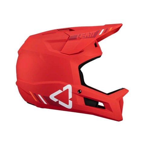 Kask rowerowy typu full face LEATT Helmet MTB Gravity 1.0 V24 rozmiar L, czerwony