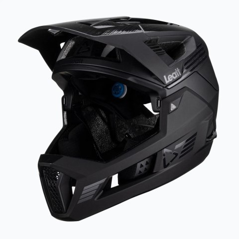 Kask rowerowy z wypinaną szczęką LEATT Helmet MTB Enduro 4.0 V23 rozmiar M, czarny