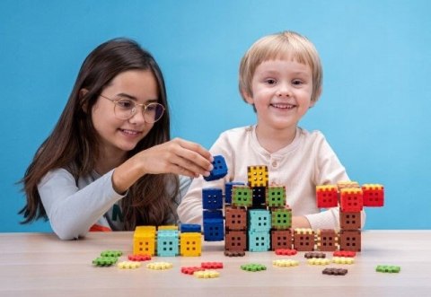 Klocki konstrukcyjne Marioinex Mini Waffle, 302 elementy