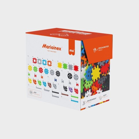 Klocki konstrukcyjne Marioinex Mini Waffle Konstruktor, 200 elementów