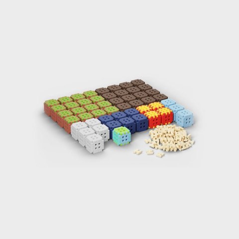 Klocki konstrukcyjne Marioinex Mini Waffle, 406 elementów