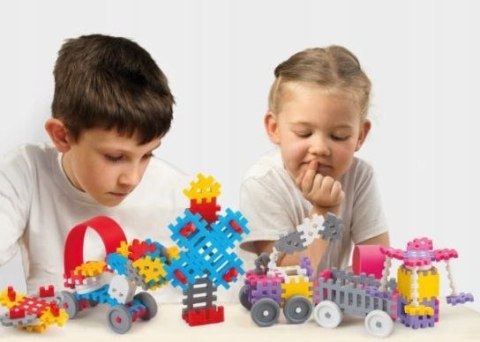Klocki konstrukcyjne Marioinex Mini Waffle Konstruktor, 140 elementów