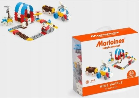 Klocki konstrukcyjne Marioinex Mini Waffle Konstruktor, 140 elementów