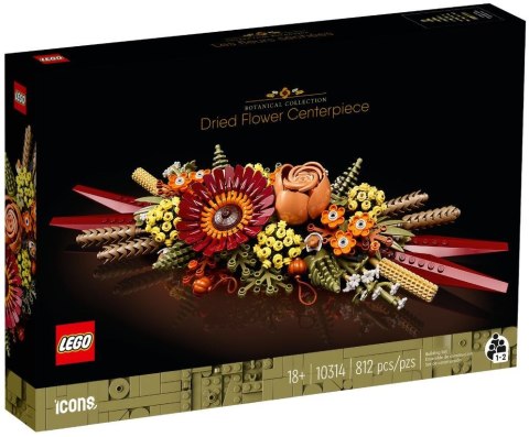 LEGO Icons 10314 - Stroik z suszonych kwiatów