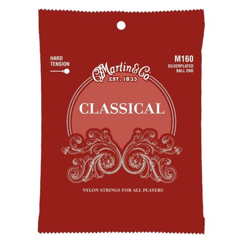 Martin M160 Classical Hard Tension - Struny do gitary klasycznej