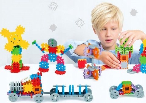 MARIOINEX Klocki Mini Waffle Konstruktor, 500 elementów