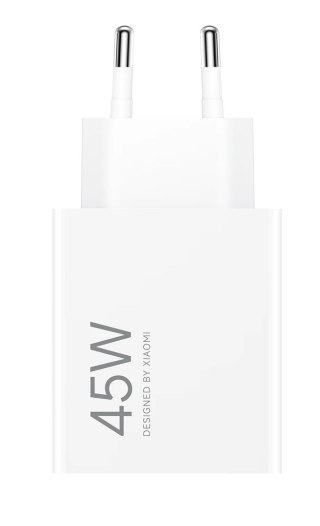 Ładowarka sieciowa Xiaomi 45W Turbo Charging Power (Type-A) EU Wall Charger, USB Type-A port, without cable, White