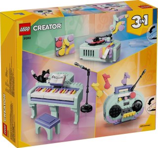 LEGO Creator 3w1 31392 - Dekoracyjny fortepian z kotem