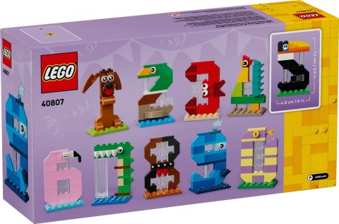 LEGO Inne 40807 - Urodzinowe cyferki