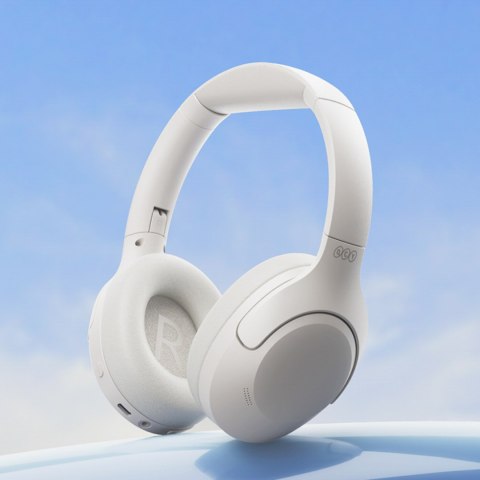 Słuchawki bezprzewodowe nauszne H3 Lite ANC Bluetooth - białe