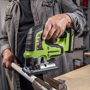 24 V wyrzynarka Greenworks JS24L01-01