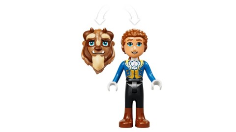 LEGO Disney 43289 - Zaczarowany zamek Pięknej i Bestii