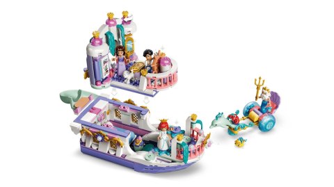 LEGO Disney 43299 - Królewska łódź weselna Arielki