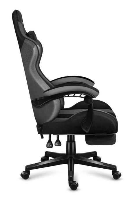 Fotel gamingowy Huzaro Force 4.7 Grey Mesh (WYPRZEDAŻ)