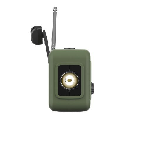 Radio solarne, przenośne radio awaryjne SOS, powerbank 2000mAh, latarka, dynamo, Kruger&Matz