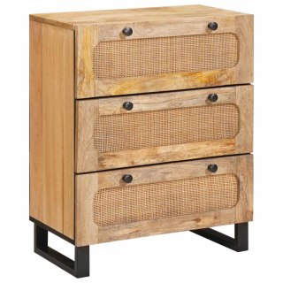 Bufet 2 pcs Brązowy 60 x 33 x 75 cm Drewno z mango
