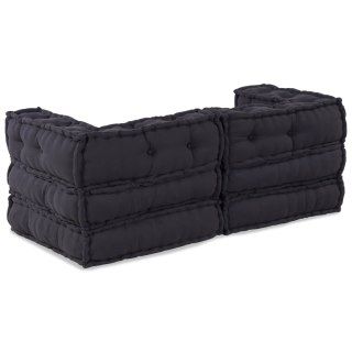 Modularna jednostka sofy 2 pcs antracytowy 140 x 70 x 56 cm