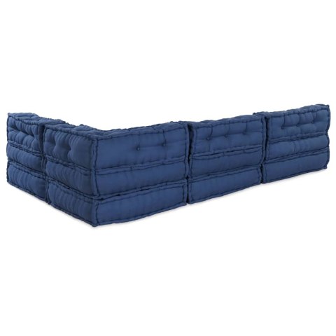 Modularna jednostka sofy 4 pcs Indygo tkanina