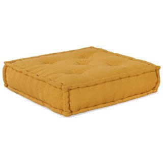 Modularna jednostka sofy 4 pcs żółty tkanina