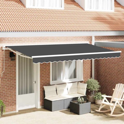 Rama markizy Antracyt 350 x 200 cm Poliester z powłoką PU