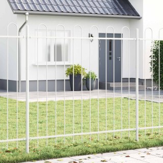 Ogrodzenie Ogrodowe 4 pcs Biały 6,8 x 1,5 m
