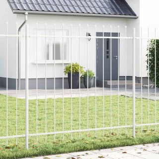 Ogrodzenie Ogrodowe 5 pcs Biały 8,5 x 1,5 m