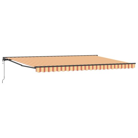Rama markizy Wielokolorowe 500 × 300 cm Poliester z powłoką PU