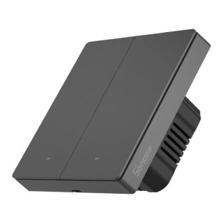 Włącznik światła SONOFF M5 2C Wi-Fi 2-kanałowy (szary)