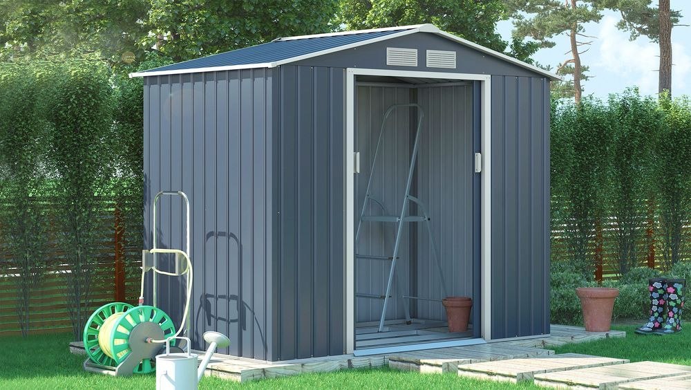 Zalety stalowego domku ogrodowego ARCHER – trwałość, praktyczność i nowoczesny design 🏡✨